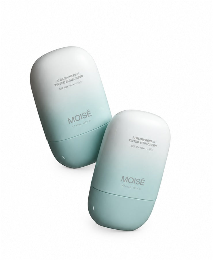 MOISĒ AI Glow Repair Tinted Sunscreen